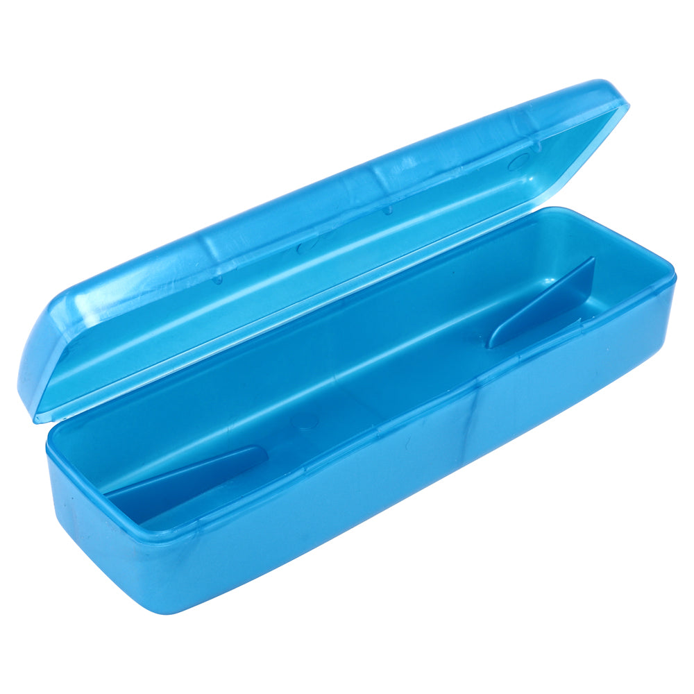 Toothbrush &amp; Paste Travel Holder 19.5cm x 5.5cm - 4 Assorted Colours