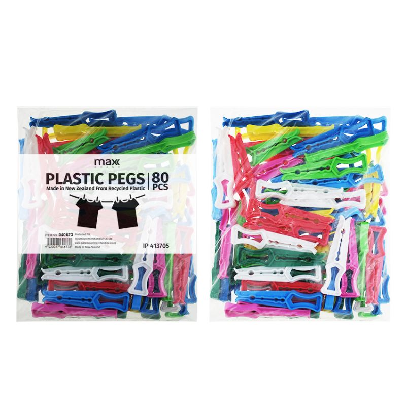 Plastic Pegs 80pcs