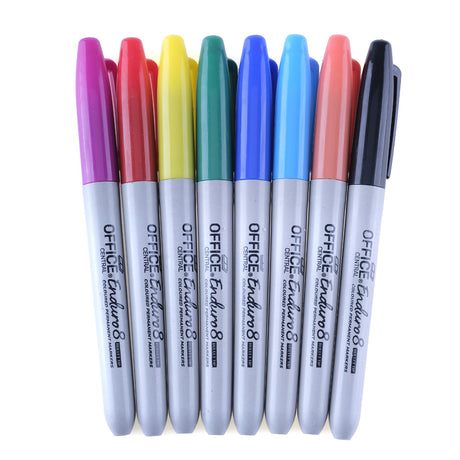 Permanent Markers Colour 8pk