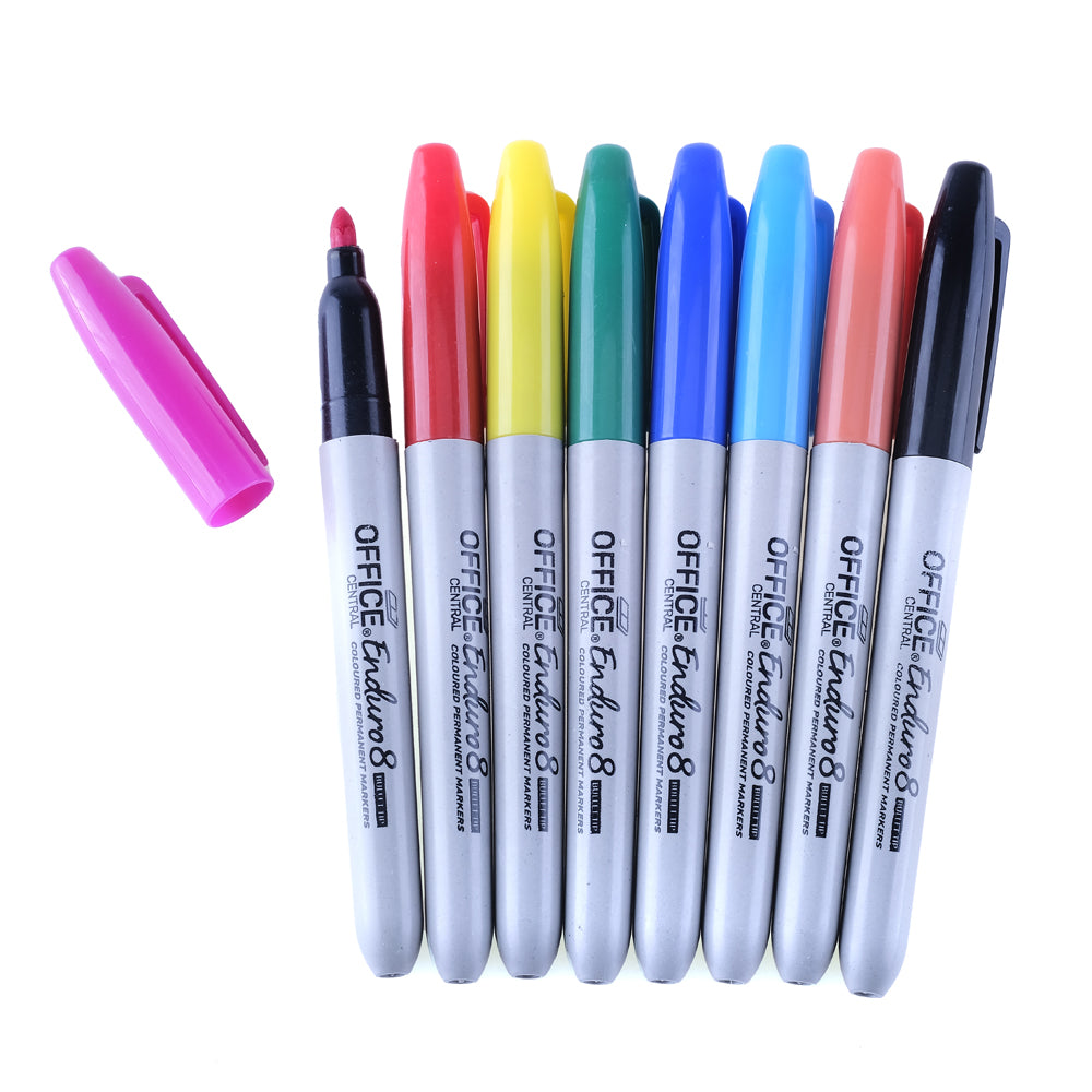 Permanent Markers Colour 8pk