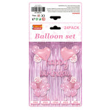 Pink Birthday Balloon Set – Girls Party Decorations