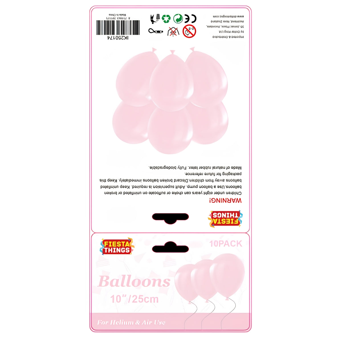 Pink Pastel Balloons – Macaroon Party Decor
