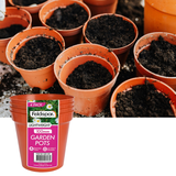 Plastic Planter Pots 10cm – 4 Pack