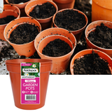 Plastic Planter Pots 13cm – 2 Pack
