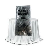 Plastic Table Cover - Black