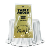 Plastic Table Cover - Gold