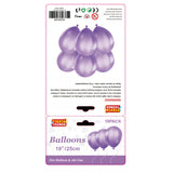 Purple Balloons 10 Pack – Metallic Party Decoration