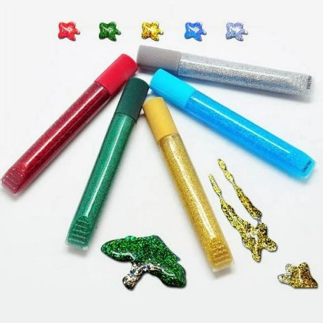 Glitter Glue Pens 10.5mL 5pk