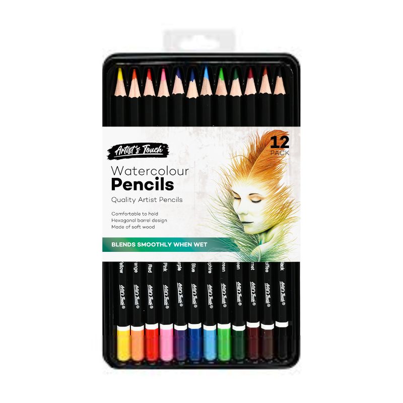 Artist Touch Watercolour Pencils 12 Pack