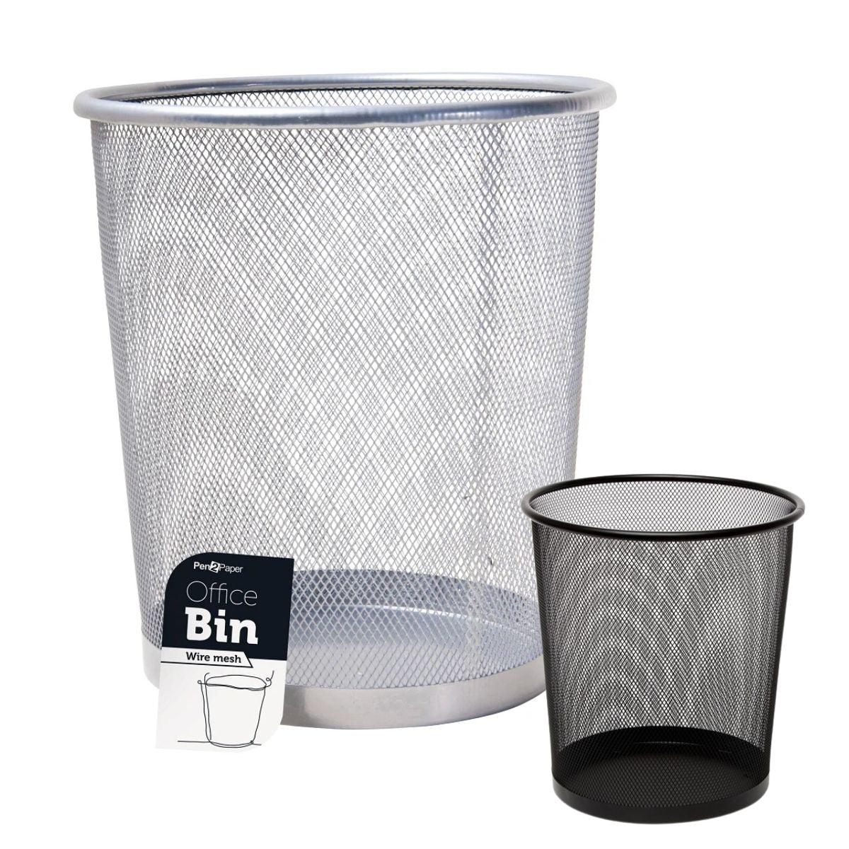 Trash Bin Mesh 2 Assorted