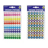 Reward Stickers 8 Sheets 4 Assorted