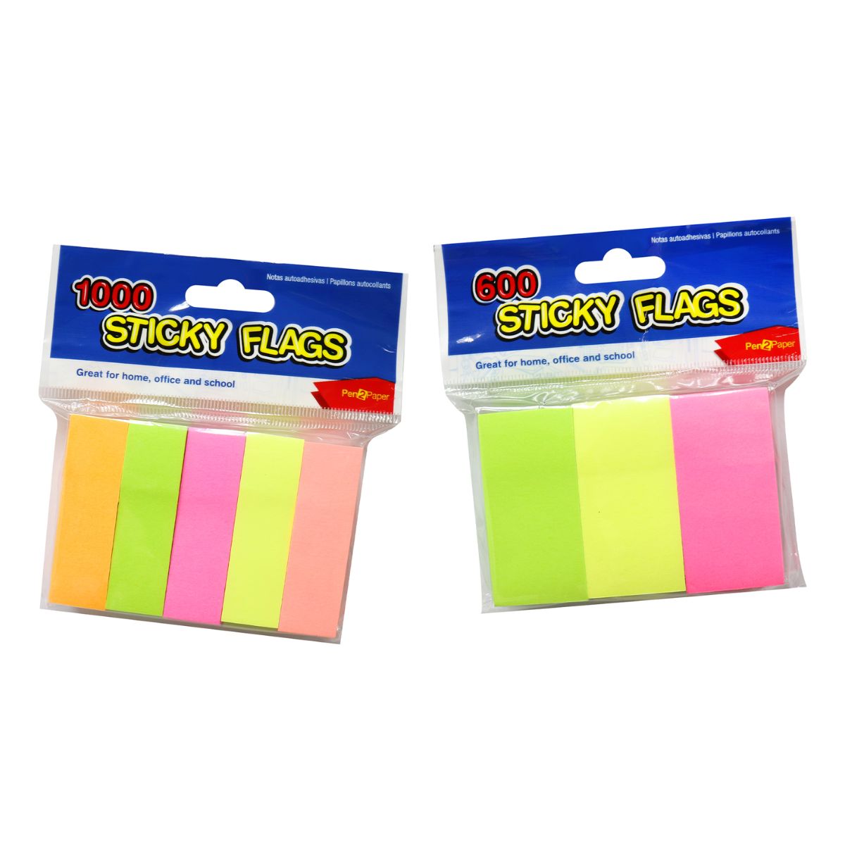 Sticky Notes Neon 2 Assorted