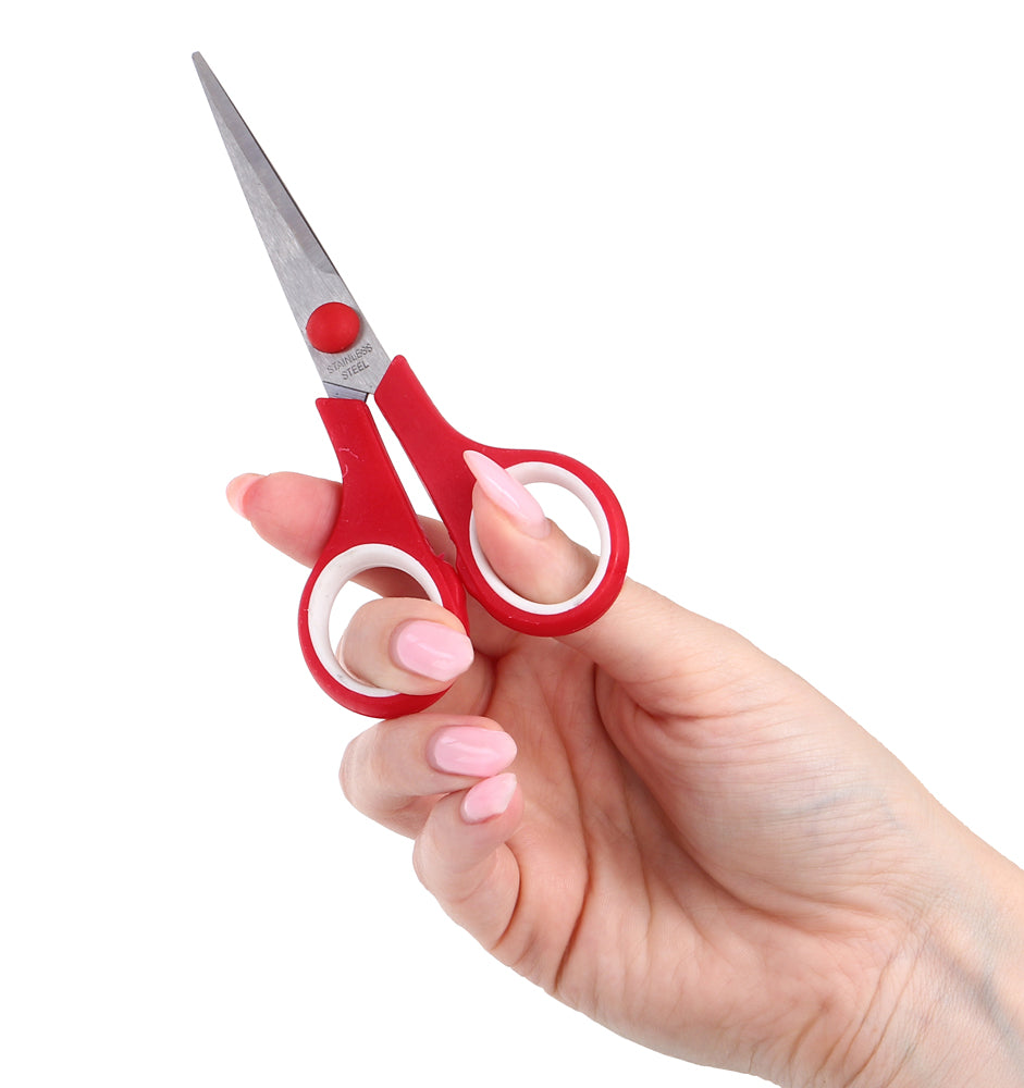 Scissors 14cm 2pk – Stainless Steel Easy Grip