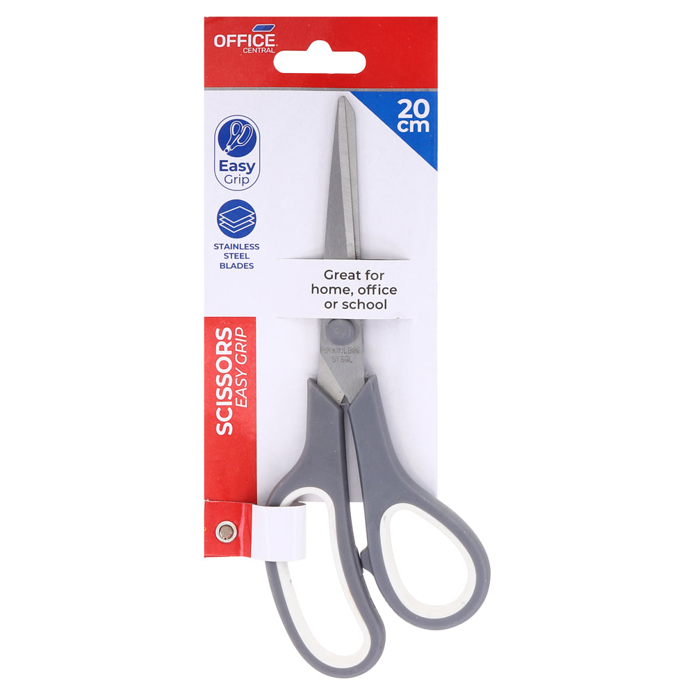 Scissors 20cm Stainless Steel Easy Grip