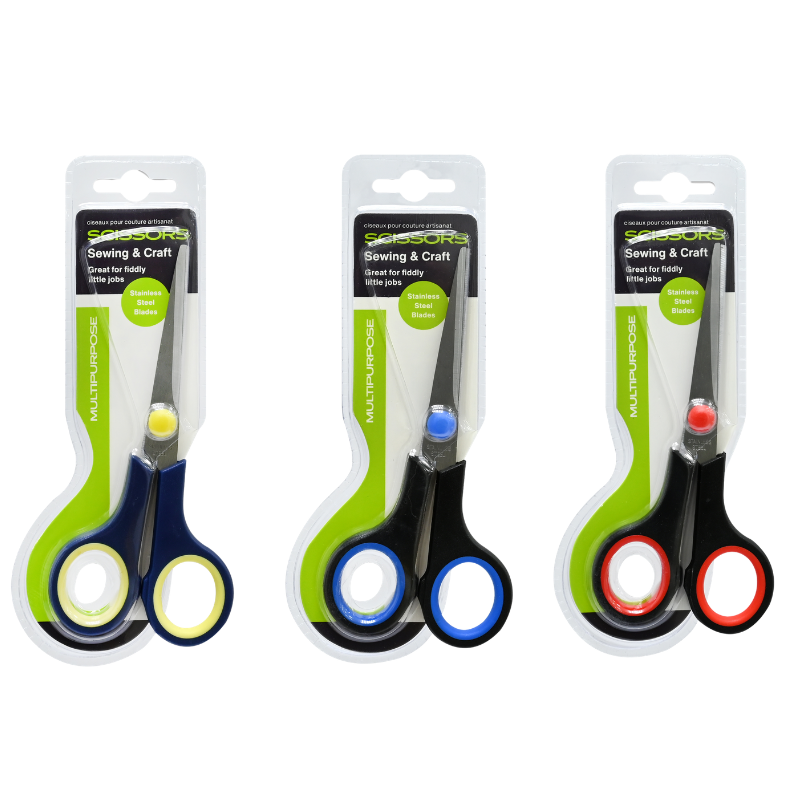 Scissors Rubber Grip Sml