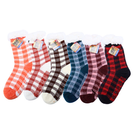 Sherpa Thermal Chequer Socks-1