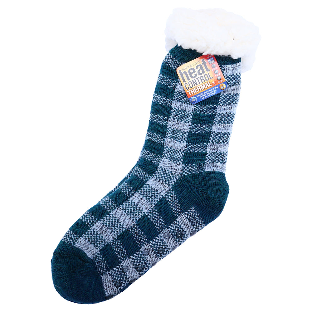 Sherpa Thermal Chequer Socks-1