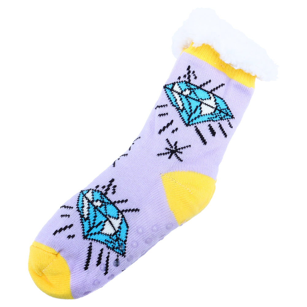 Sherpa Thermal Funky Socks NZ – Anti Slip Winter Crew