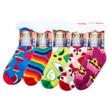 Sherpa Thermal Funky Socks NZ – Anti Slip Winter Crew
