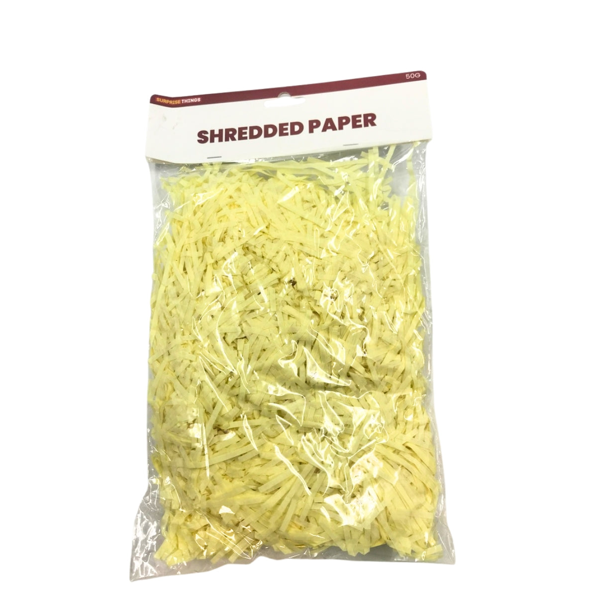Shredded Paper - Yellow 50g