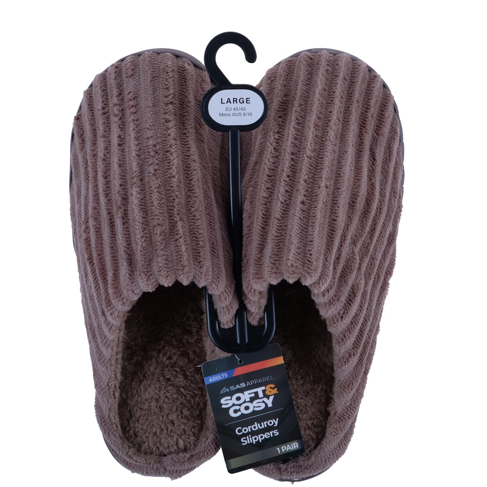 SlippersAdultsSlipOnCord