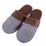 Slippers Adults Slip On Horizontal Stripe