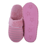 Slippers Adults Slip On Horizontal Stripe