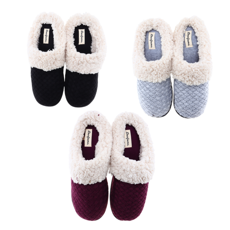 Slippers Premium Womens Sherpa Lined