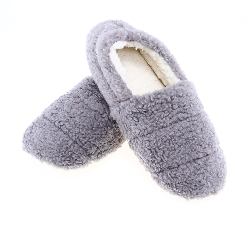 Slippers Womens Slip On Full Back Sherpa