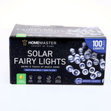 Solar Fairy Lights 7.5m 100 LED Cool White