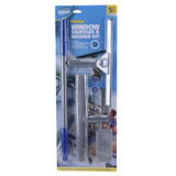 Window Cleaning Set with Telescopic Extendable Handle – Squeegee & Microfibre Cleaning Kit