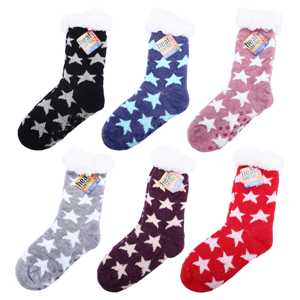 Sherpa Thermal Star Socks NZ – Anti Slip Winter Crew