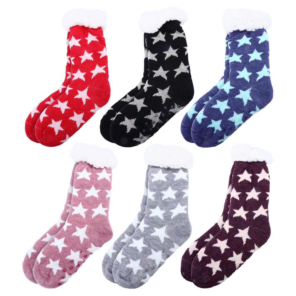 Sherpa Thermal Star Socks NZ – Anti Slip Winter Crew