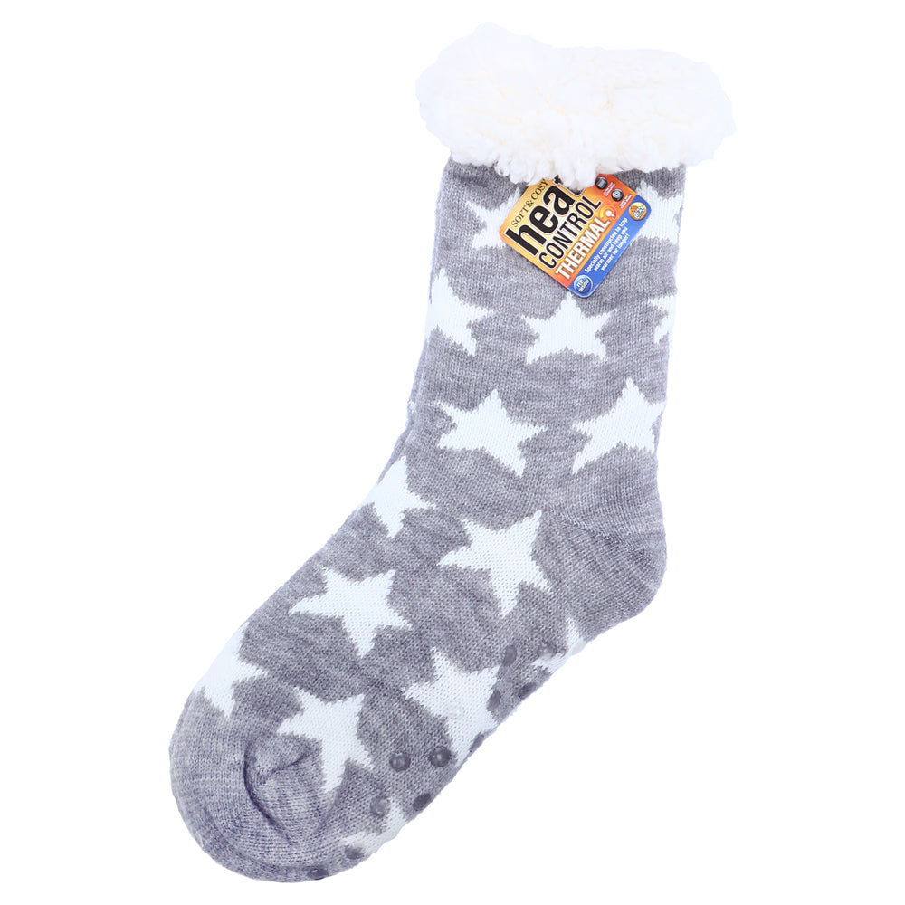 Sherpa Thermal Star Socks NZ – Anti Slip Winter Crew