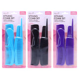 tyling Comb Set 6pc Multi-Pack