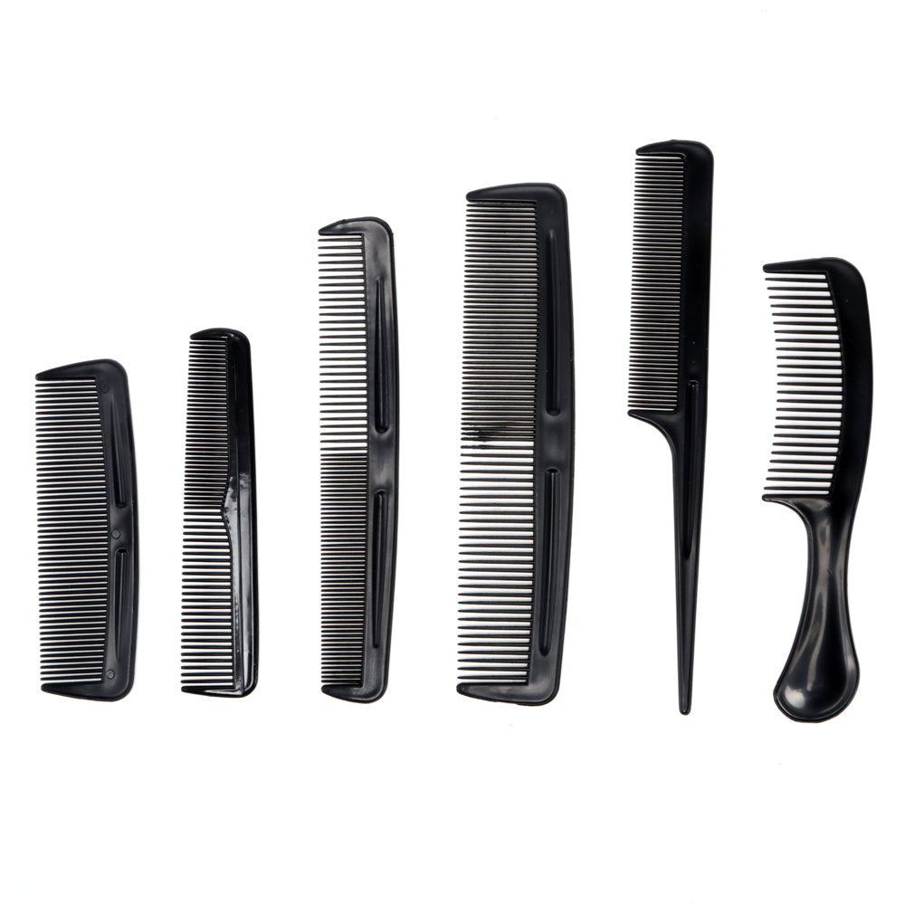tyling Comb Set 6pc Multi-Pack