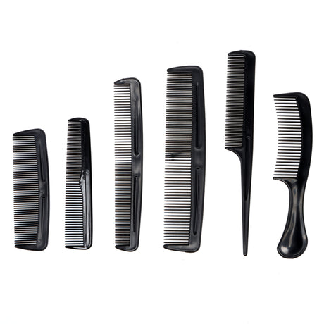 tyling Comb Set 6pc Multi-Pack