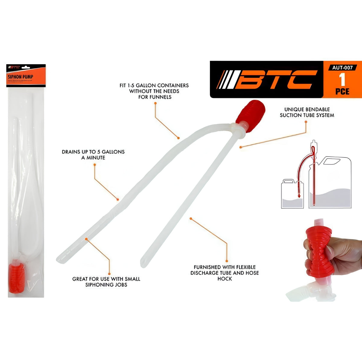 Super Siphon Pump 60cm