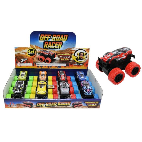 Die Cast Off Road Cars 8 Assorted