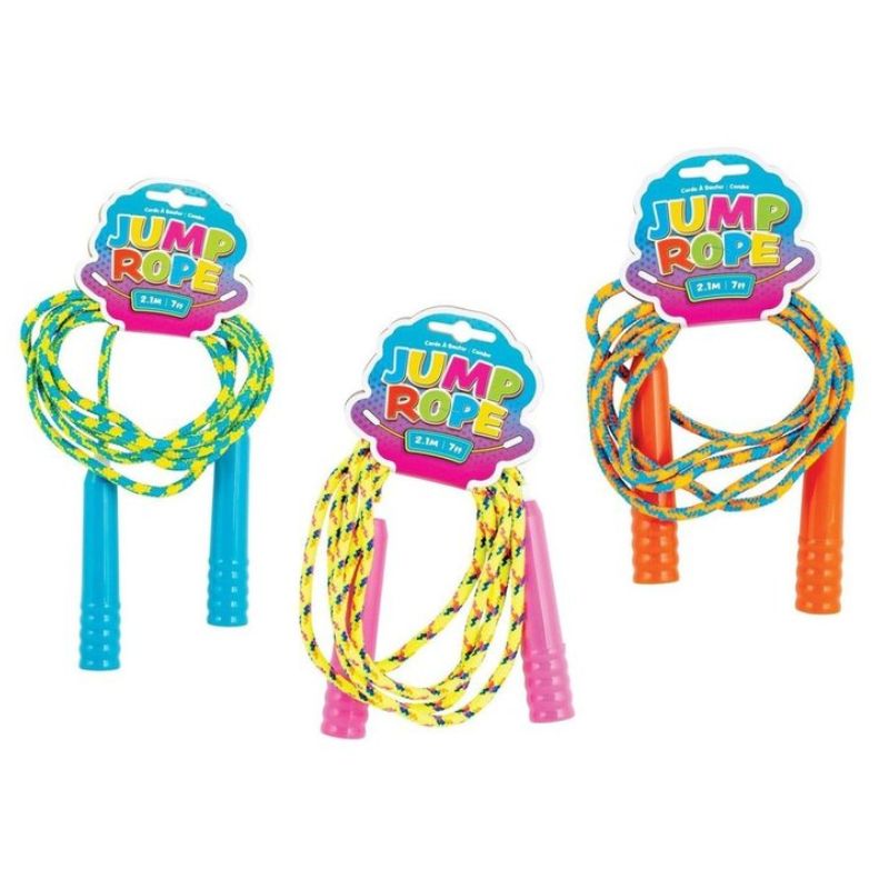 Jump Rope 2.1m 3 Assorted