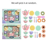 12-13pce Tea Set w/Biscuits & Donuts