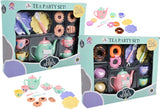 12-13pce Tea Set w/Biscuits & Donuts
