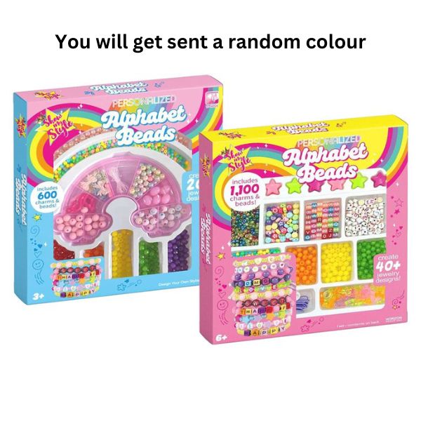 1pack DIY Alphabet Beading Kit