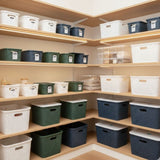 RATTAN BASKET LIDDED 3L 21.5X10.5X15CM