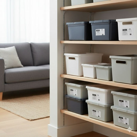 ESSENTIALS STACKABLE TUB 2L 19X16X9CM