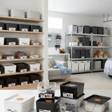 CRYSTAL TIDY BOX 1.5L 17.5X13X8CM CLEAR