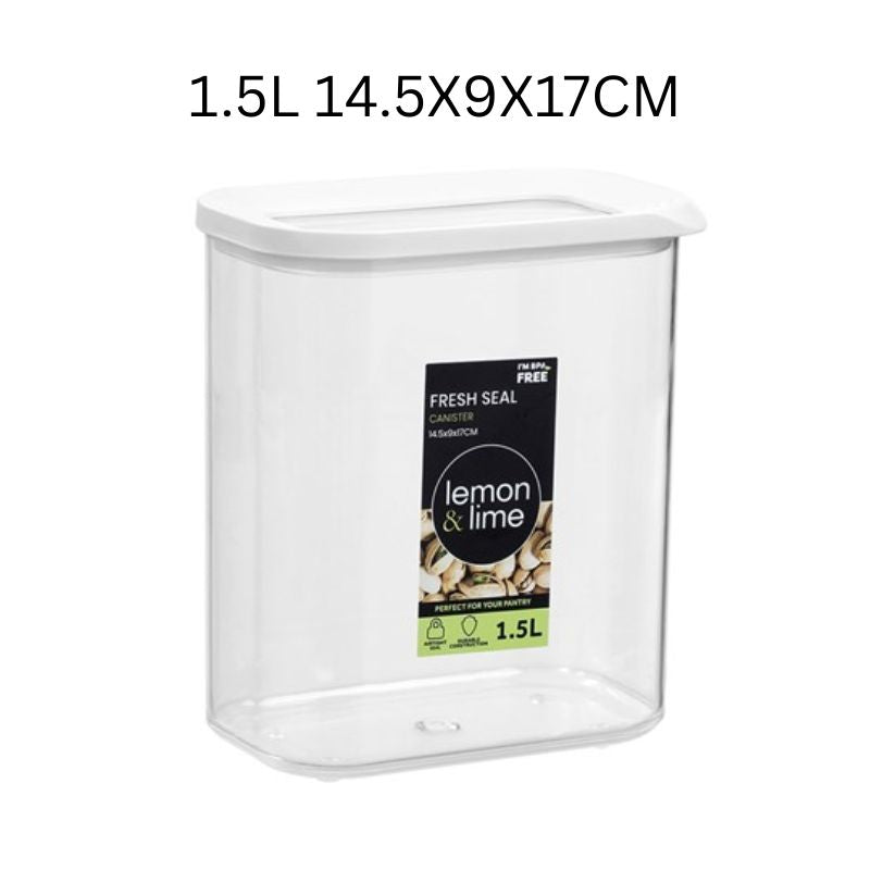 [3 for 12]FRESH SEAL CANISTER 1.5L14.5X9X17CM