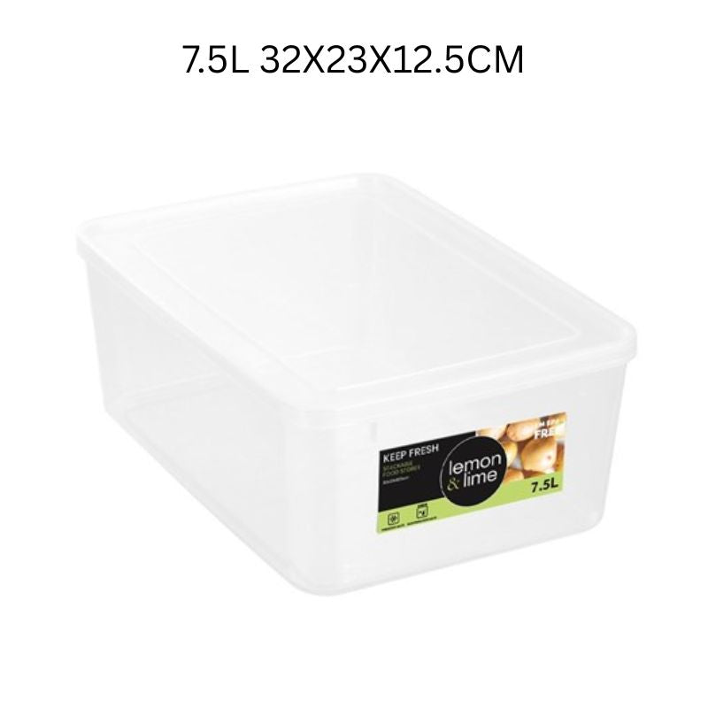 KEEP FRESH FOOD CONTAINER 7.5L 32X23X12.5CM