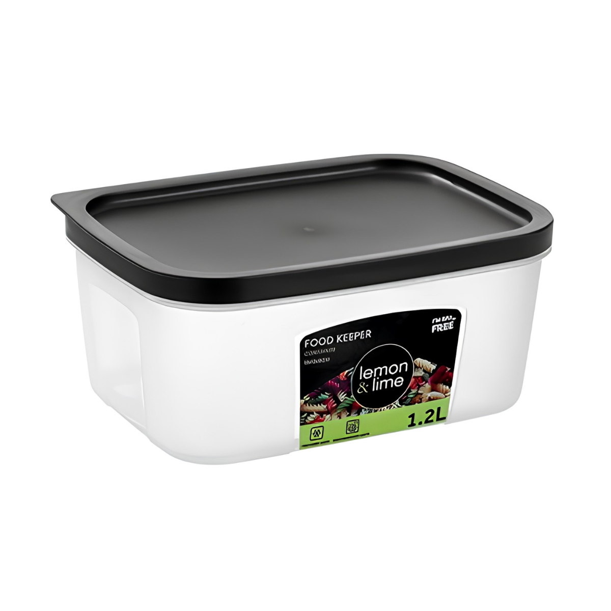 Rectangular Food Keeper Container – 1.2L, 17.9 x 13 x 7.9cm