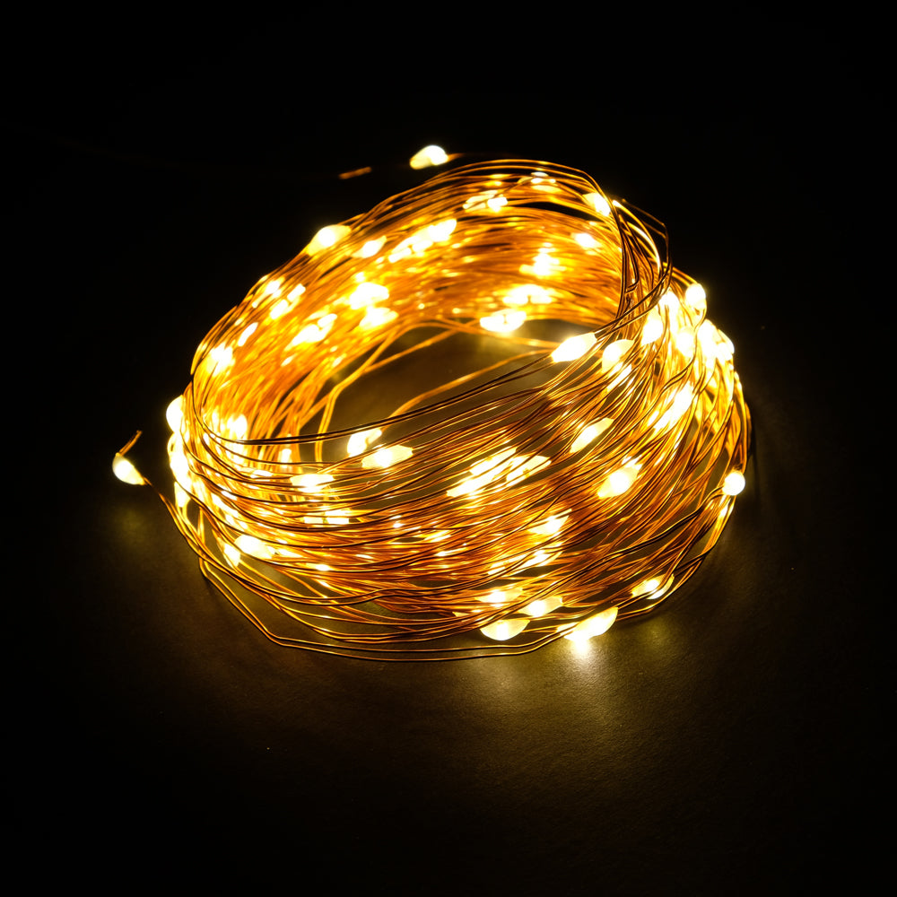 USB Fairy Lights 10m 100 LED Warm White